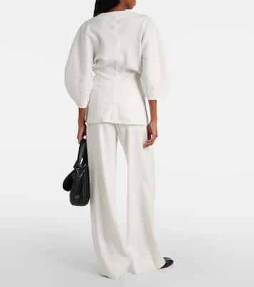 Top in misto lino | Proenza Schouler