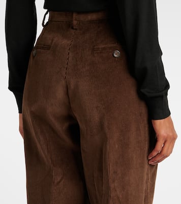 Pantalon tapered Emmett en velours côtelé de coton | Altuzarra