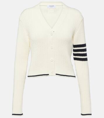 Cropped-Cardigan aus Wolle | Thom Browne