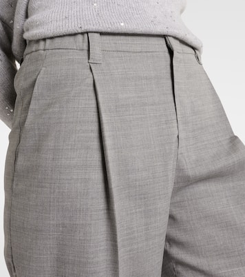 Gerade Hose aus Wolle | Brunello Cucinelli
