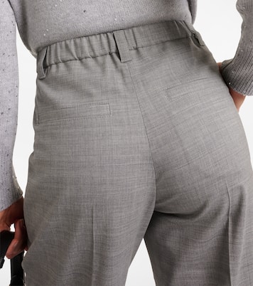 Gerade Hose aus Wolle | Brunello Cucinelli