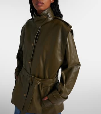Giacca oversize in pelle | Chloé