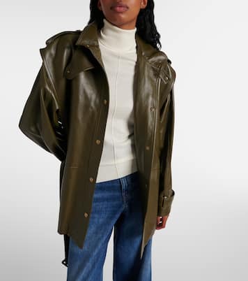 Giacca oversize in pelle | Chloé