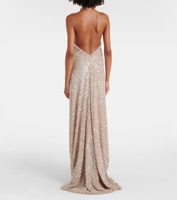 Robe Trinity mit Pailletten | Costarellos