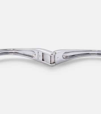 Bracciale Reign Supreme in oro bianco 18kt con diamanti e zaffiri | Yeprem