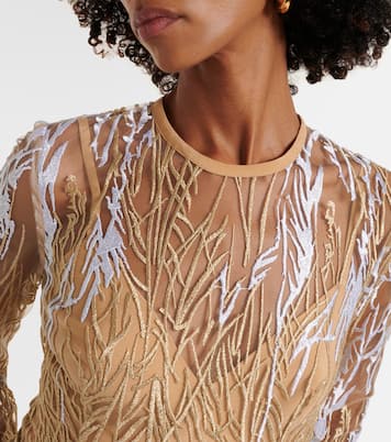Abito midi in tulle | Elie Saab