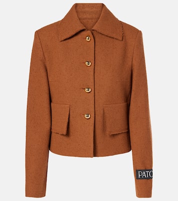 Giacca Iconic in misto lana e cotone | Patou