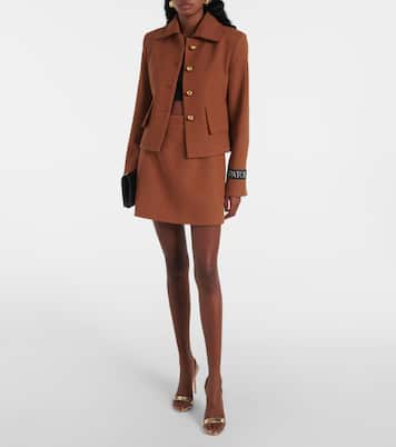 Giacca Iconic in misto lana e cotone | Patou