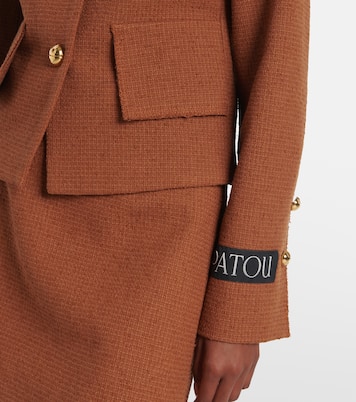 Giacca Iconic in misto lana e cotone | Patou