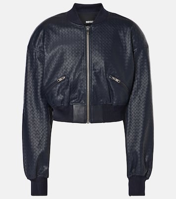 Bomberjacke aus Lederimitat | Rotate