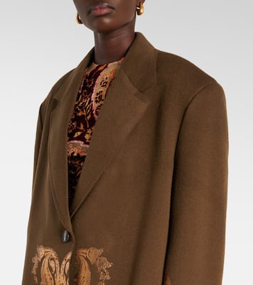 Paisley wool and cashmere coat | Etro