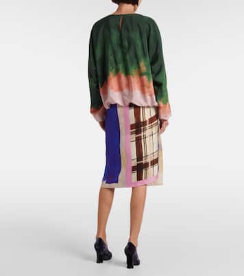 Top in misto seta ombré | Dries Van Noten
