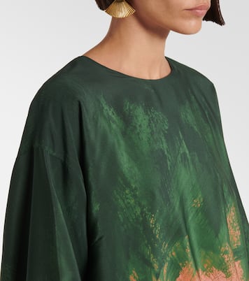 Top in misto seta ombré | Dries Van Noten