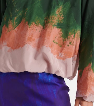 Top in misto seta ombré | Dries Van Noten
