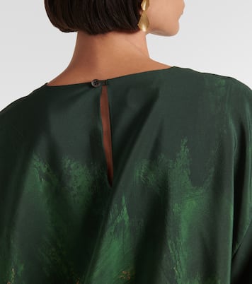 Top in misto seta ombré | Dries Van Noten