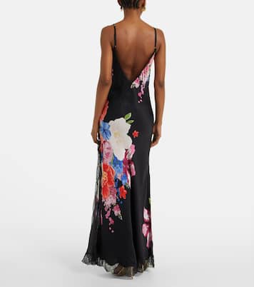Abito sottoveste Lucia con stampa floreale | Poupette St Barth