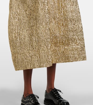 Abito midi in cloqué con cristalli | Simone Rocha