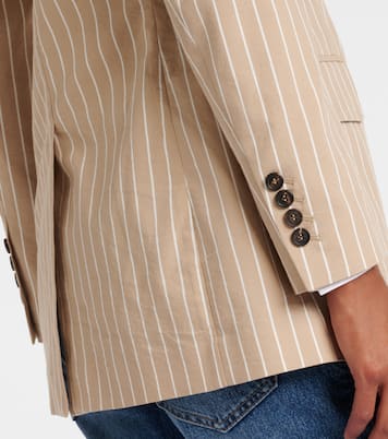 Blazer in cotone e seta | Brunello Cucinelli