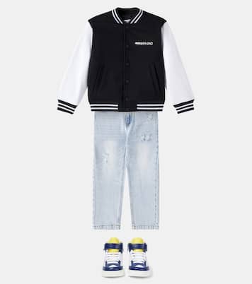 Sneakers aus Leder | Moschino Kids