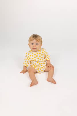 Bebé - body Sun de mezcla de algodón | Tinycottons