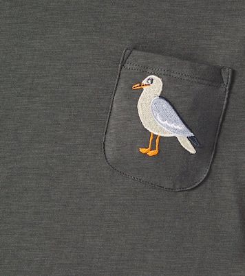 T-shirt Seagull imprimé en coton | Mini Rodini