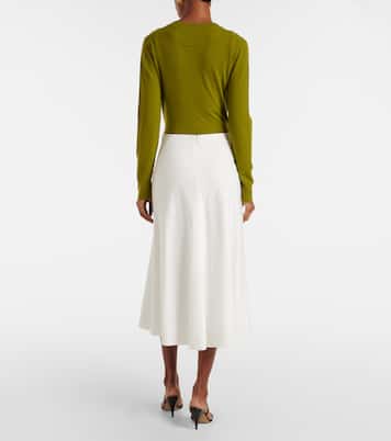 Mid-rise midi skirt | Vince