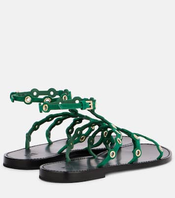 Sandales Emilio en daim | Pucci