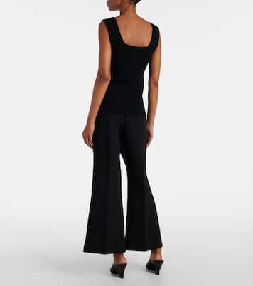 Top Wil in maglia di cotone | Khaite