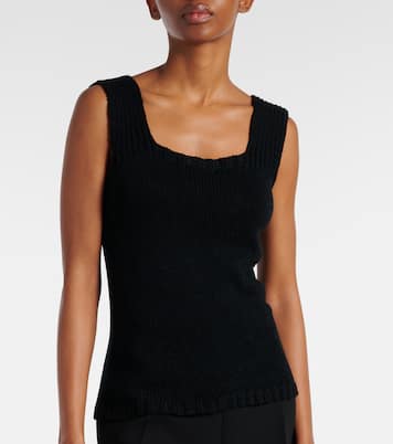 Top Wil in maglia di cotone | Khaite
