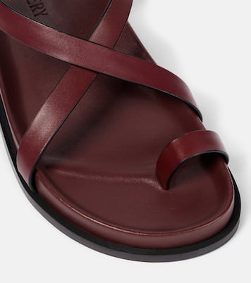 Jalen Slim leather sandals | A.Emery