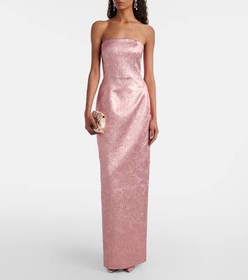 Abito bustier Laelia in cloqué | Emilia Wickstead