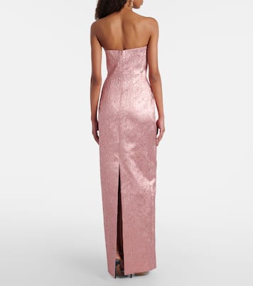 Abito bustier Laelia in cloqué | Emilia Wickstead