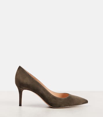 Gianvito 70 suede pumps | Gianvito Rossi