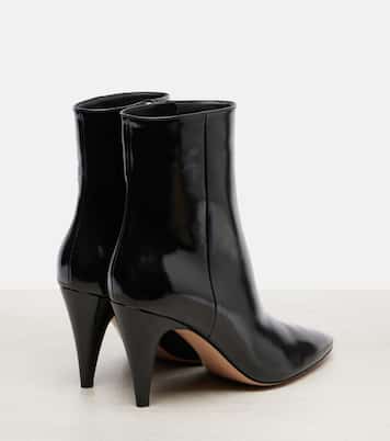 Amelia 85 patent leather ankle boots | Gianvito Rossi