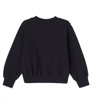 Sequined cotton jersey sweatshirt  | Molo