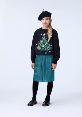 Verziertes Sweatshirt aus Baumwoll-Jersey  | Molo