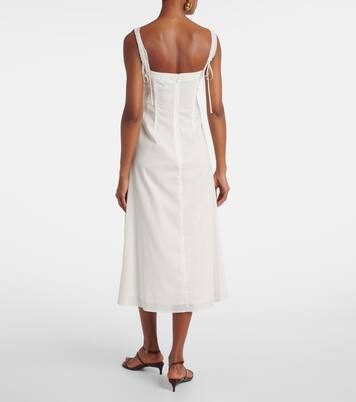 Abito midi Matilde in cotone | Staud