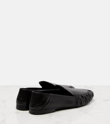 Slippers Alain aus Leder | Saint Laurent