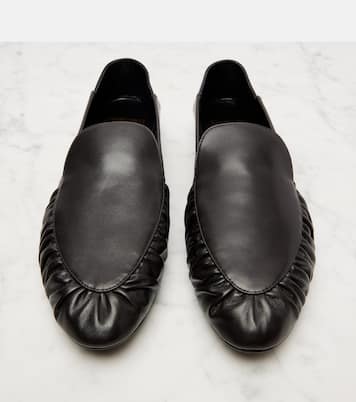 Slippers Alain aus Leder | Saint Laurent