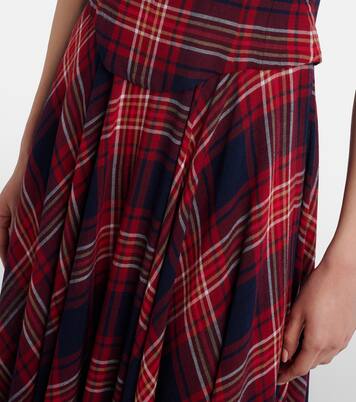 Chichi draped plaid midi dress | Vivienne Westwood