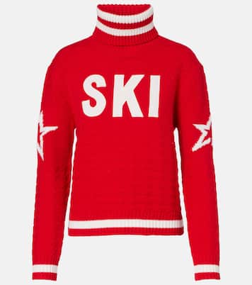Jersey de cuello alto Glacier de lana | Perfect Moment