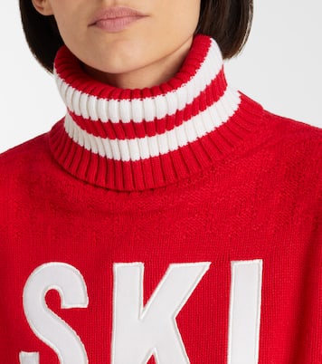 Jersey de cuello alto Glacier de lana | Perfect Moment