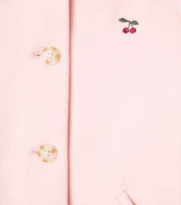 Novella embroidered wool-blend coat | Konges Sløjd