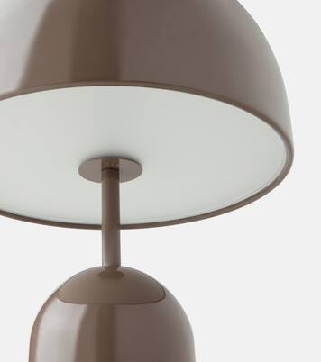 Bell stainless steel table lamp uni plug | Tom Dixon
