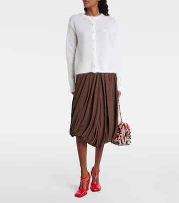 Cardigan aus einem Mohairgemisch | Loewe
