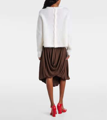 Cardigan aus einem Mohairgemisch | Loewe