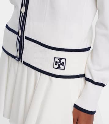 Wool-blend cardigan | Tory Burch