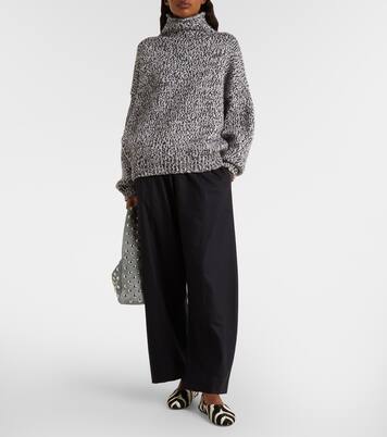 Clover cotton wide-leg pants  | Khaite