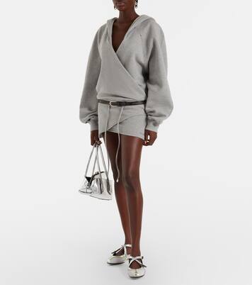 Cotton jersey sweatshirt dress | The Attico