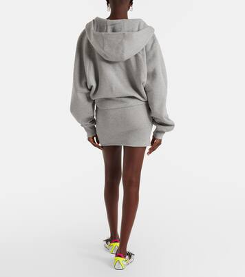 Cotton jersey sweatshirt dress | The Attico